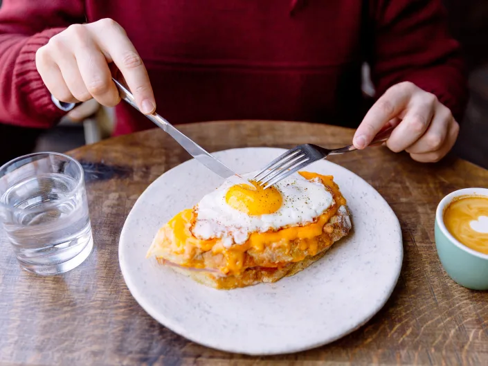 Eggs are a good source of vitamin B12.Getty