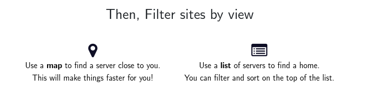 Filter options for https://fediverse.observer/