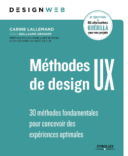 design web et méthode UX - Carinne Lallemand et Guillaume Gronier