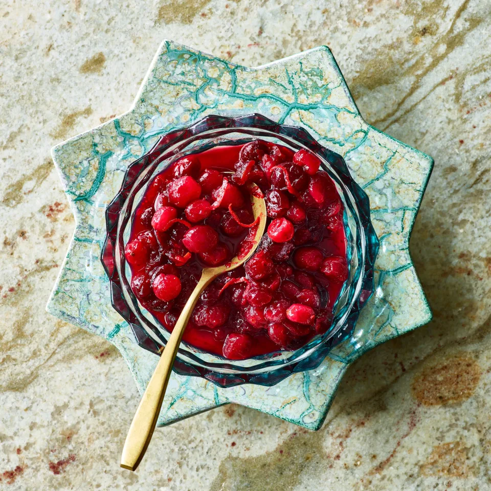 Cranberry Sauce with Chile & Ponzu