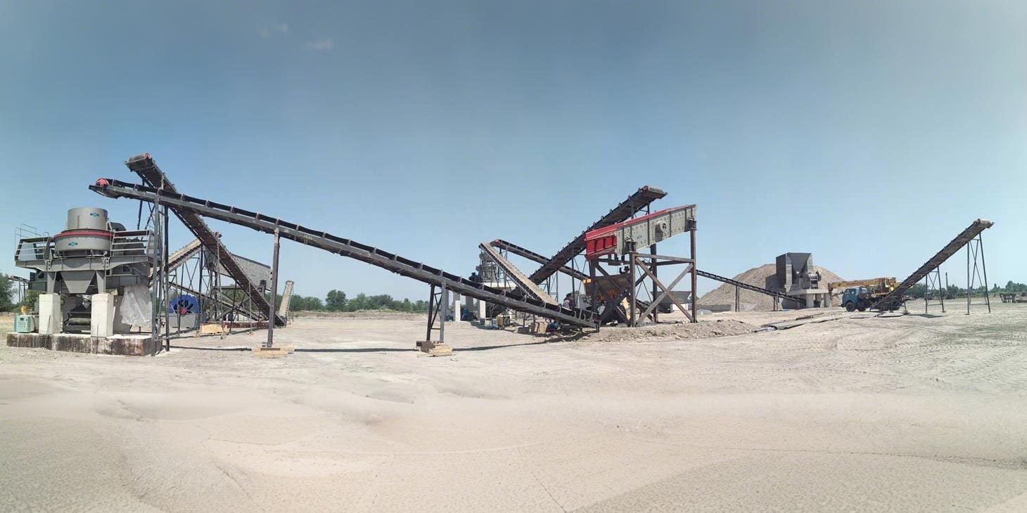 200T River Pebbles Sand Making Machine Running Well In Uzbekistan