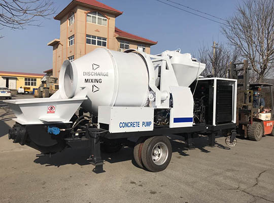 AIMIX Diesel Concrete Mixer Pump