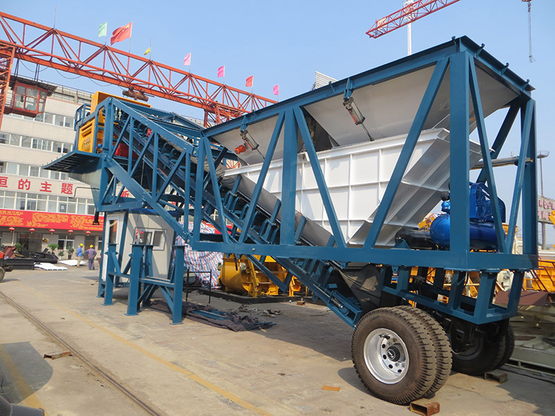 50m3 Mobile Concrete Plant