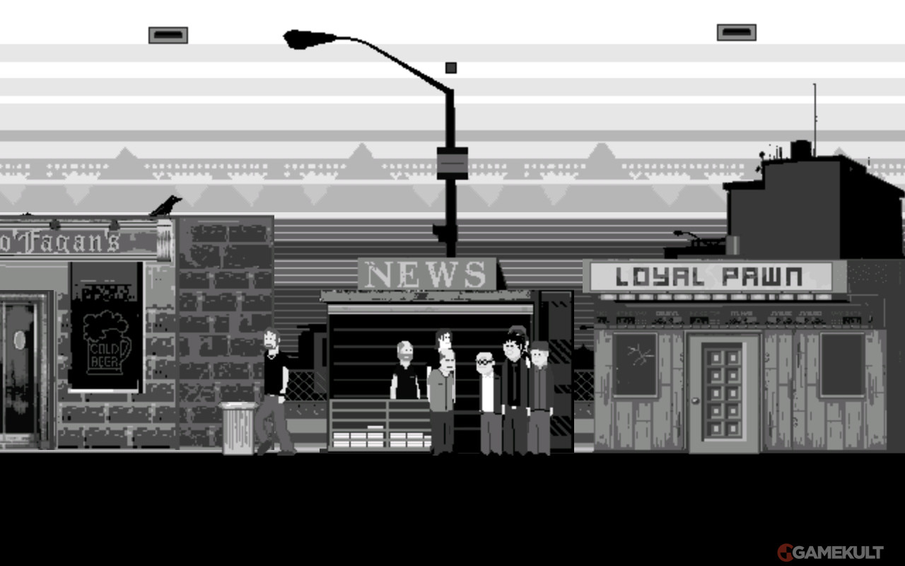 captura de tela do jogo Cart Life (2010), desenvolvido por Richard Hofmeier