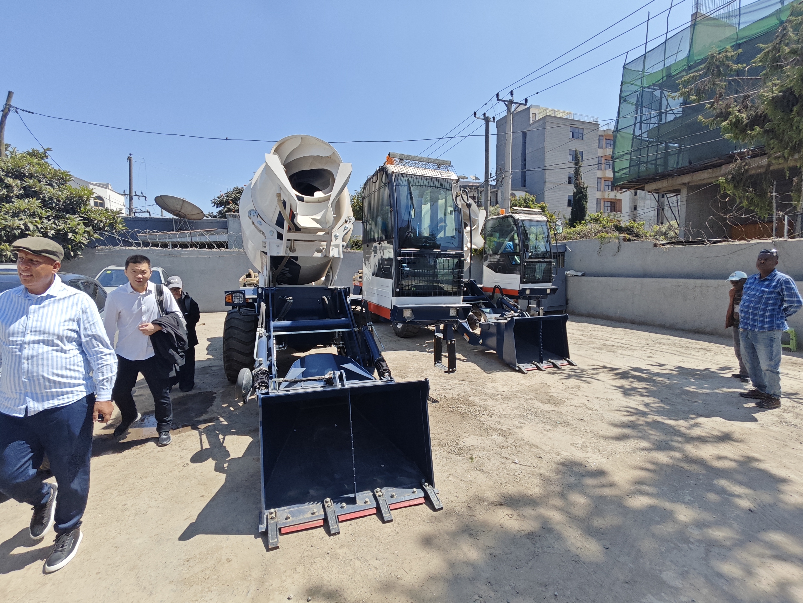 concrete mixer in ethiopia